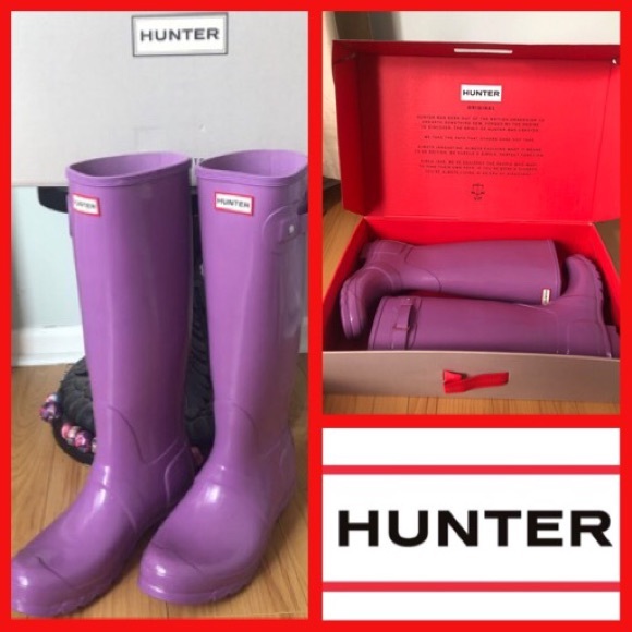 Hunter Shoes - ⭐️HP 1/8⭐️⭐️HUNTER Orig High Gloss Rain Boot NEW!!